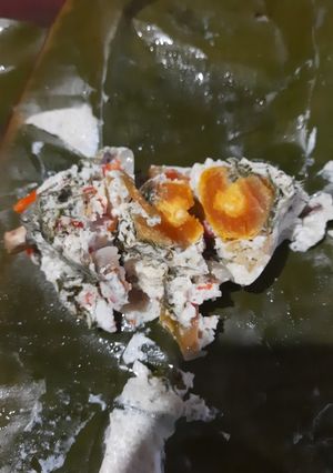 Foto resep 25. Pepes telur asin simple