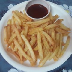 Potato fries A picture of Potato fries.