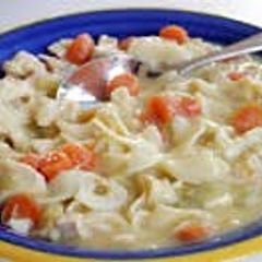 A picture of Jaime's Chicken Soup.