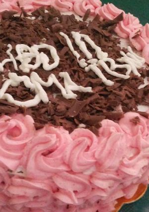 Foto resep Rossete cake ultah