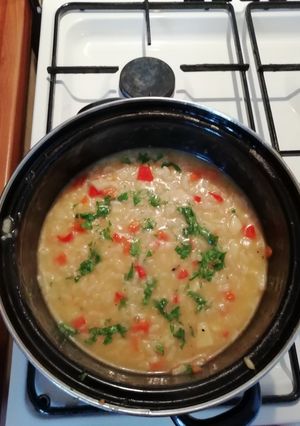 O poză a rețetei Pilaf de orez cu legume.