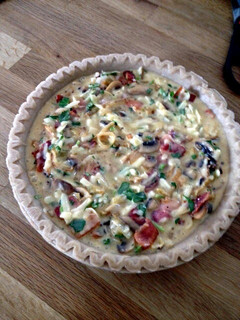 A picture of Breakfast Quiche.