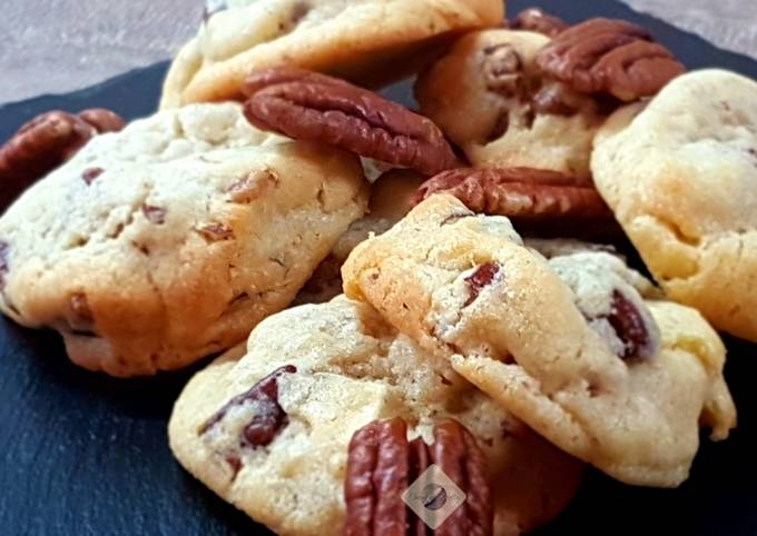 đȘCOOKIES CHOCOLAT BLANC & NOIX DE PĂCAN