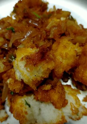 पाव पोहा मसाला भाजी (Pav poha masala bhaji recipe in hindi) रेसिपी मुख्य फोटो