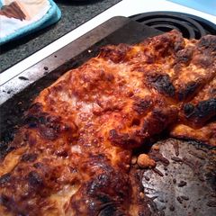 A picture of Meatball Parmesan crescent roll ring.