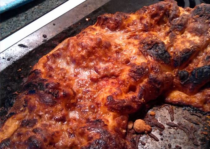 Meatball Parmesan crescent roll ring