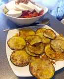 Rodajas de Zapallo italiano grillado al parmesano