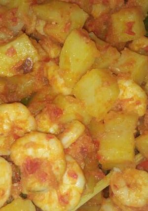 Foto resep Sambal goreng Kentang Udang