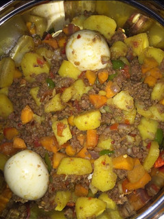 A picture of Potato casserole.