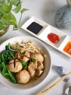 Foto resep 114.  Kuah bakso ayam