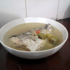 A picture of Snapper Fish Soup.