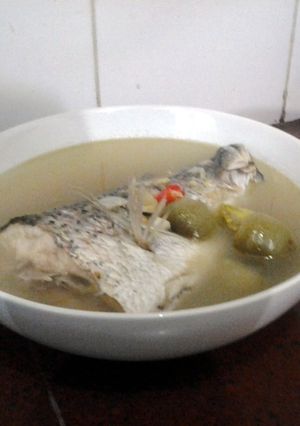 A picture of Snapper Fish Soup.