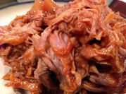 A picture of pulled pork