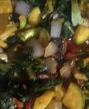 Frito de verduras
