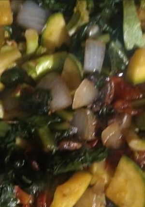 Una foto de Frito de verduras
