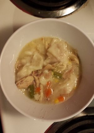 A picture of Chicken N Dumplins.