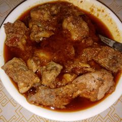A picture of Chicken masala.