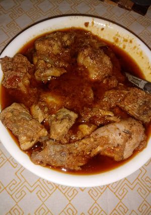 A picture of Chicken masala.