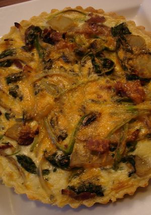 A picture of Easy Homemade Quiche.