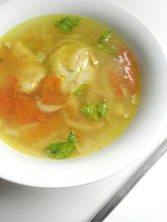 A picture of Mommy's Chicken Soup.