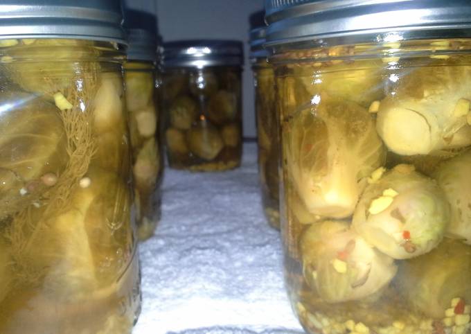 Easiest Way to Make Speedy Pickled Brussel Sprouts