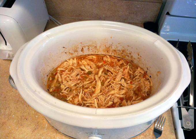 Recipe of Homemade slow cooker chicken tacos