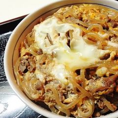Beef and Egg over Rice A picture of Beef and Egg over Rice.