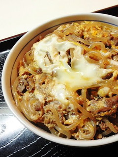 A picture of Beef and Egg over Rice.