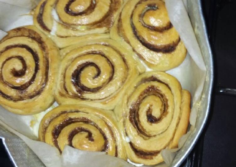 Easiest Way to Make Yummy Cinnamon roll This is Secret Recipe  From My Kitchen !!