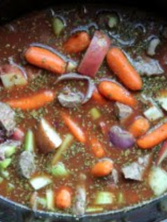 A picture of The Best Crock Pot Beef Stew.