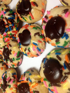 A picture of Thumbprint Cookies.