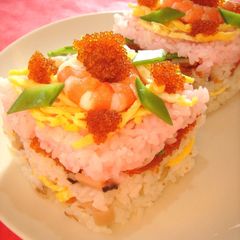 Chirashi-zushi For Doll's Festival A picture of Chirashi-zushi For Doll's Festival.