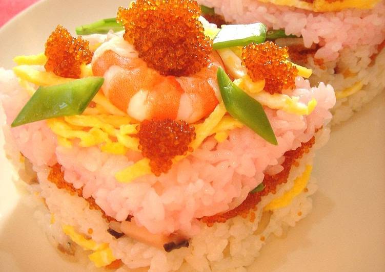 Recipe of Delicious Chirashi-zushi For Doll's Festival