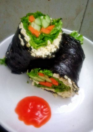 Hình của món [DIET] Cơm cuộn Hàn Quốc healthy.