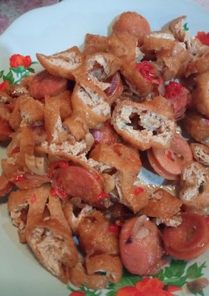 Foto resep Sosis tahu pedas