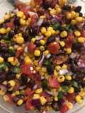 Spicy Black Bean and Corn Pico de Gallo