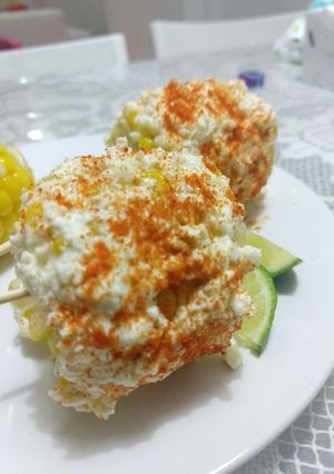Foto resep Elotes a.k.a jagung mexico