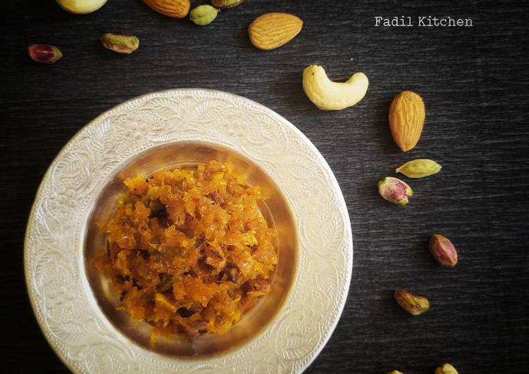 Cara Menyiapkan Sweet Carrot (Gajar ka Halwa) dessert india Super Simple yang mudah