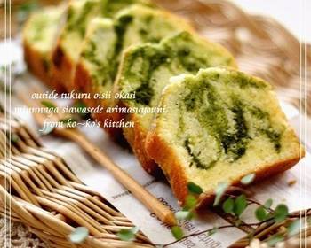 Without Fail Make Recipe Marbled Matcha Pound Cake Delicious Nutritious