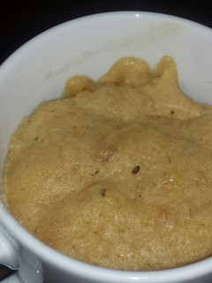 A picture of Peanut Butter Mug Cake.