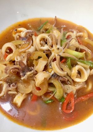 Foto resep Cumi Saus Padang