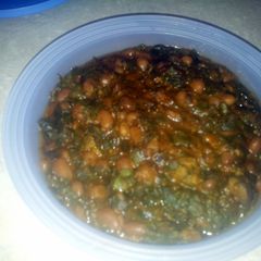 A picture of Spinach, Liver n Bean pot.