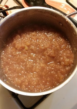 A picture of Applesauce.