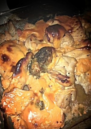 A picture of Chicken vinaigrette medley.