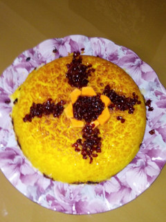 عکسی از دستور ته چین مرغ
