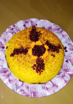 عکسی از دستور ته چین مرغ