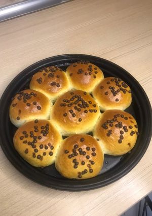 عکسی از دستور نان مغزدار شکلاتی(لقمه مدرسه)