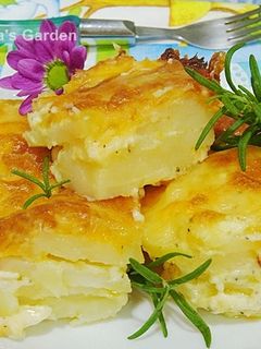 焗烤馬鈴薯 的食譜成品照片