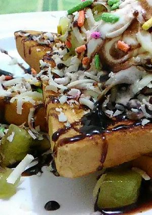 Foto resep Roti Panggang Ice Cream