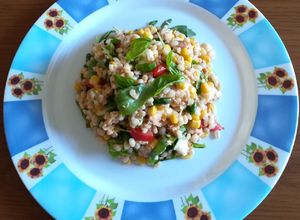 Foto di Insalata con orzo perlato